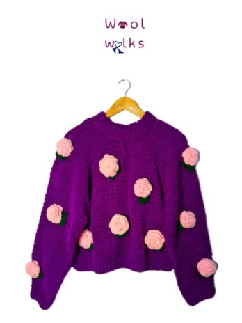 Royal Purple – Premium Hand Knitted Sweaters