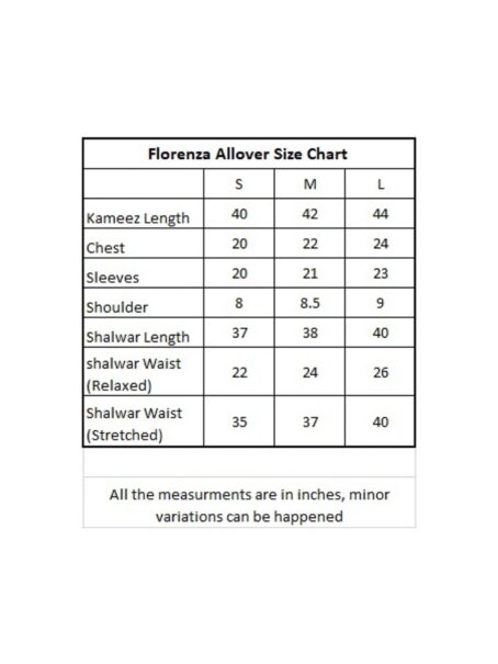Florenza Allover Shalwar kameez - Image 5